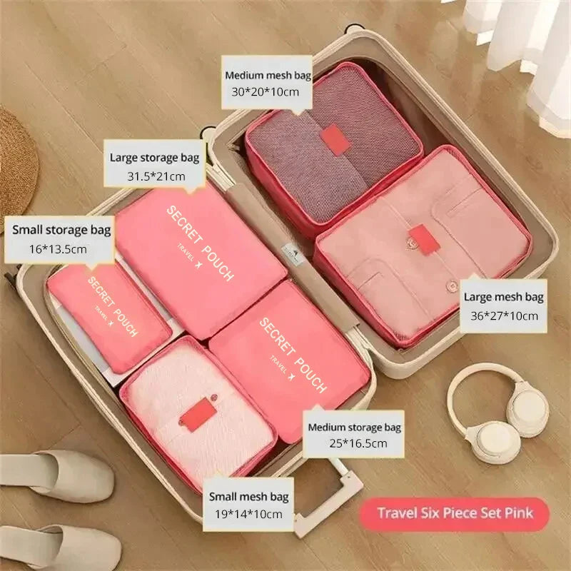 Travel-Ready Luggage Organizers
